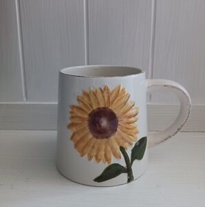 Burton + Burton Sunflower Coffee Tea Mug NEW